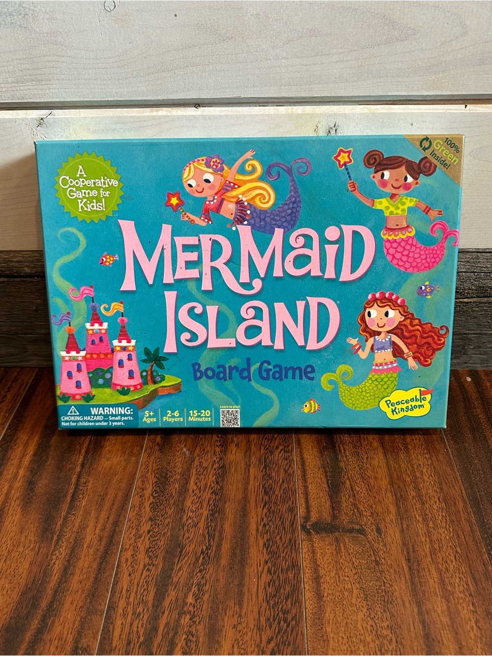 Peaceable Kingdom | Mermaid Island Board Game
